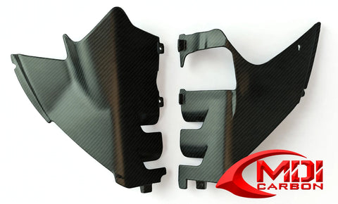100% Carbon Fiber Small Belly Pans Ducati Panigale V4 2025+