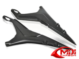 100% Carbon Fiber Seat Side Covers Ducati Panigale V4 2018+