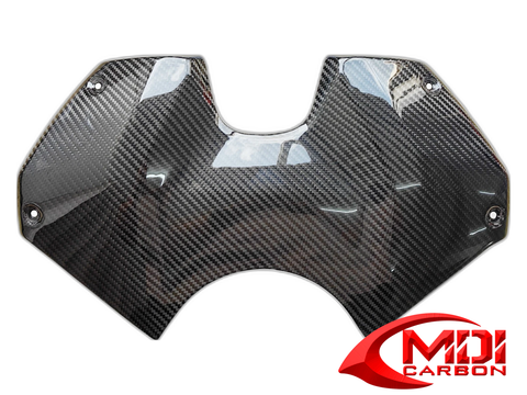 100% Carbon Fiber Tank Cover Ducati Panigale V4 2018+