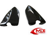 2003-2006 Ducati 749 999 Driver Heel Guard Plate 100% Carbon Fiber Rearset Cover