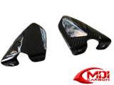 2003-2006 Ducati 749 999 Driver Heel Guard Plate 100% Carbon Fiber Rearset Cover