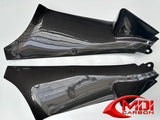 2005-2010 Triumph Sprint ST 1050 Right Inner Radiator Shroud Cover Panels_1