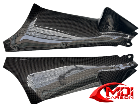 2005-2010 Triumph Sprint ST 1050 Right Inner Radiator Shroud Cover Panels
