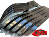 2006-11 Kawasaki Ninja ZX-14 ZZR1400 Large Upper Side Panels - 100% Carbon Fiber