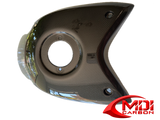 2007-2012 Ducati Hypermotard 796 1100 100% Carbon Fiber Tank Cover Pad Center_7