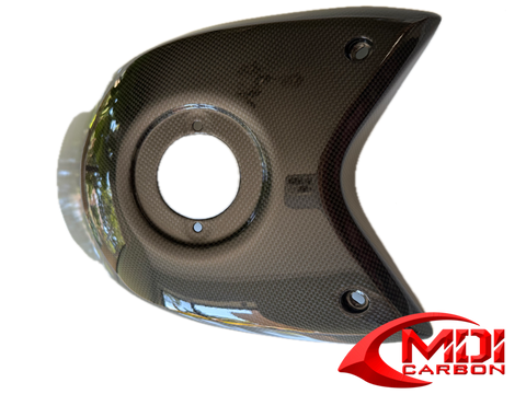 Carbon Fiber Ducati Hypermotard 796 1100 1100S Tank Cover Pad