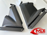 2009-2015 Aprilia RSV4 Carbon Fiber Lower Side Puller Cover Panel Fairing Cowl