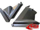 2009-2015 Aprilia RSV4 Carbon Fiber Lower Side Puller Cover Panel Fairing Cowl