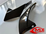 2010-2013 Yamaha FZ8 Headlight Side Panels - 100% Carbon Fiber