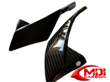 2010-2013 Yamaha FZ8 Headlight Side Panels - 100% Carbon Fiber
