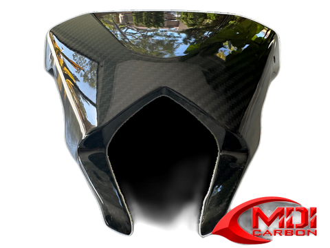 2011-2013 Yamaha FZ8 Windscreen-100% Carbon Fiber Windshield