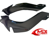 2011-2015 Kawasaki Ninja ZX-10R Air Intake Covers - 100% Carbon Fiber