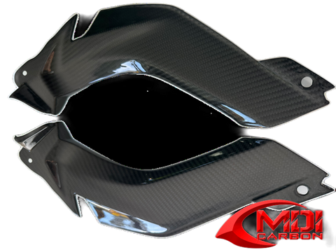 2011-2015 Kawasaki Ninja ZX-10R Air Intake Covers - 100% Carbon Fiber