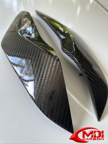 2012-2016 MV Agusta F3 Carbon Fiber Gas Tank Side Cover Trim Panel Fairing Cowl