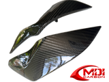 2012-2016 MV Agusta F3 Carbon Fiber Gas Tank Side Cover Trim Panel Fairing Cowl
