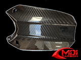 2013-2018 Triumph Daytona 675 R Carbon Fiber Rear Hugger Mud Guard Fender