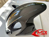 2013-22 Ducati Hyperstrada, Hypermotard 821, 939, 950 Front Fender Carbon Fiber_1