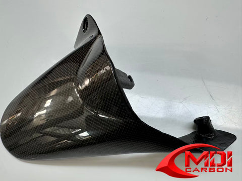 2014-2016 Ducati Monster 1200 Carbon Fiber Rear Tire Hugger Fender Cowl_2
