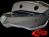 2014-2017 Yamaha FZ-07, MT-07 Side Radiator Covers - 100% Carbon Fiber
