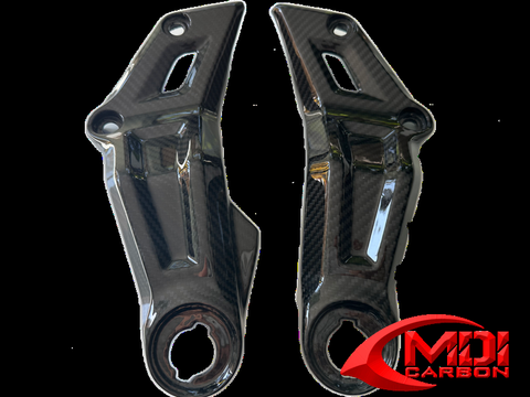 2014-2020 Yamaha FZ-07, MT-07 Side Frame Covers - 100% Carbon Fiber