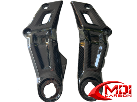 2014-2020 Yamaha FZ-07, MT-07 Side Frame Covers - 100% Carbon Fiber