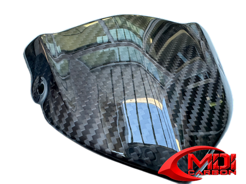 2014 - 2019 Kawasaki Z1000 Z1000R Windscreen Instrument Cover Carbon Fiber