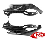 2014+ Kawasaki Z1000 Carbon Fiber Motorcycle Front Headlight Side Fairing Cover