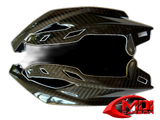 2014+ Kawasaki Z1000 Carbon Fiber Motorcycle Front Headlight Side Fairing Cover