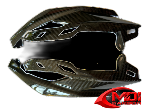 2014+ Kawasaki Z1000 Carbon Fiber Motorcycle Front Headlight Side Fairing Cover