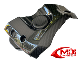 2015-2017 FZ-07 MT-07 Carbon Fiber Side Sprocket Chain Case Cover Fairing Cowl_2