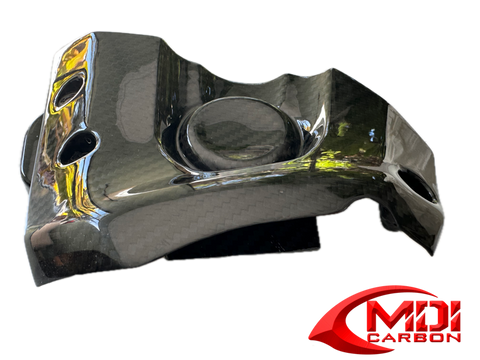 2015-2017 FZ-07 MT-07 Carbon Fiber Side Sprocket Chain Case Cover Fairing Cowl