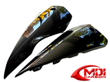 2015-2020 Suzuki GSX-S1000 Headlight Cover - 100% Carbon Fiber