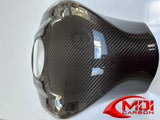 2016-2019 Kawasaki ZX10R Carbon Fiber Tank Cover Panel Fairing Twill _1