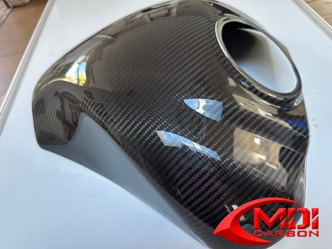 2016-2019 Kawasaki ZX10R Carbon Fiber Tank Cover Panel Fairing Twill 