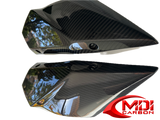 2018-2021 Ninja H2 SX/SE+ Carbon Fiber Rear Tail Side Fairings Panels Seat Cowl_2