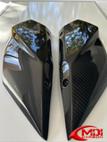 2018-2021 Ninja H2 SX/SE+ Carbon Fiber Rear Tail Side Fairings Panels Seat Cowl_3