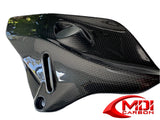 Ducati Monster 821 1200 S R Coolant Tank Cover Right Engine Shroud Carbon Fiber
