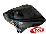 Ducati Monster 821 1200 S R Coolant Tank Cover Right Engine Shroud Carbon Fiber