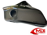 Ducati Monster 821 1200 S R Coolant Tank Cover Right Engine Shroud Carbon Fiber