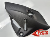 Ducati Monster 821 1200 S R Coolant Tank Cover Right Engine Shroud Carbon Fiber