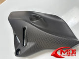 Ducati Monster 821 1200 S R Coolant Tank Cover Right Engine Shroud Carbon Fiber