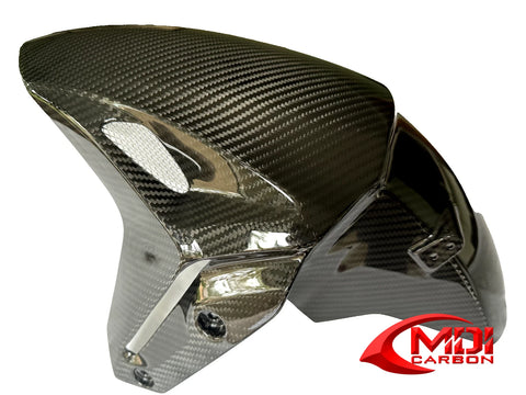 100% FULL Carbon fiber Front Fender / Mudguard for Kawasaki Z H2/SE 2020 - 2024