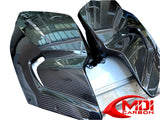 100% Carbon Fiber BMW K1300S Mid Side Panels Fairing Set