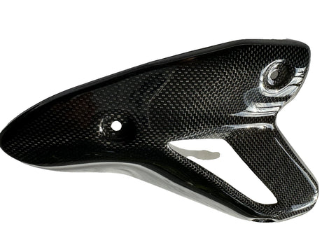 100% Carbon Fiber Exhaust Lower Heat Shield for Ducati SuperSport 937 2021-2023