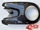 Ducati Monster 696, 796, 1100 Tank Trim Gas Cap 100% Cover Carbon Fiber