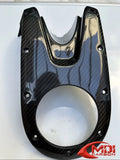 Ducati Monster 696, 796, 1100 Tank Trim Gas Cap 100% Cover Carbon Fiber