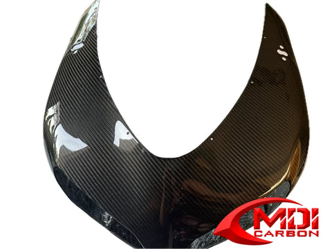 100% Carbon Fiber 2007-2013 Ducati 848 1098 1198 Upper Front Fairing Nose