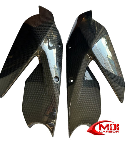 100% Carbon Fiber Ducati Streetfighter V2 2021-2023 Side Upper Fairing Panels