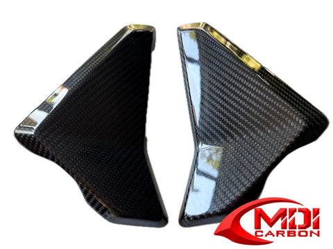 Chain Guard Protection Covers Triumph Street Triple RS 2023+100% Carbon Fiber
