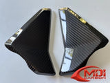 Chain Guard Protection Covers Triumph Street Triple RS 2023+100% Carbon Fiber